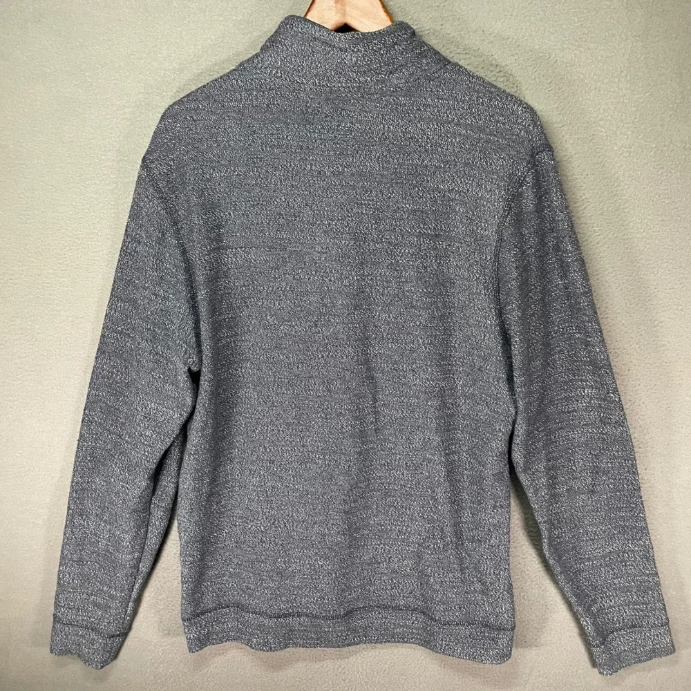 Marine‎ Layer Henley Pullover Mens L Gray Knit Long Sleeve Casual
